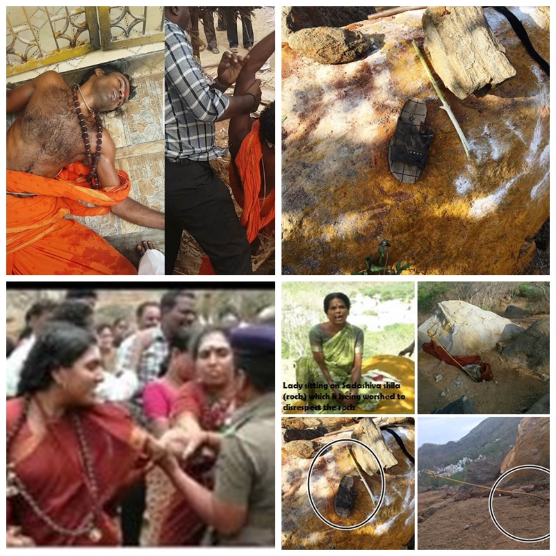 VARIOUS ABSUAL DONE BY ANTI HINDUS