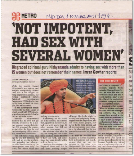 10 March 2011_not impotent had sex with several women