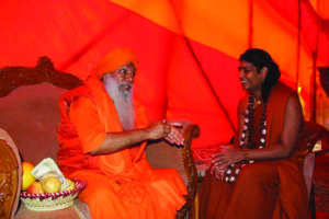 18. with unknown sadhu