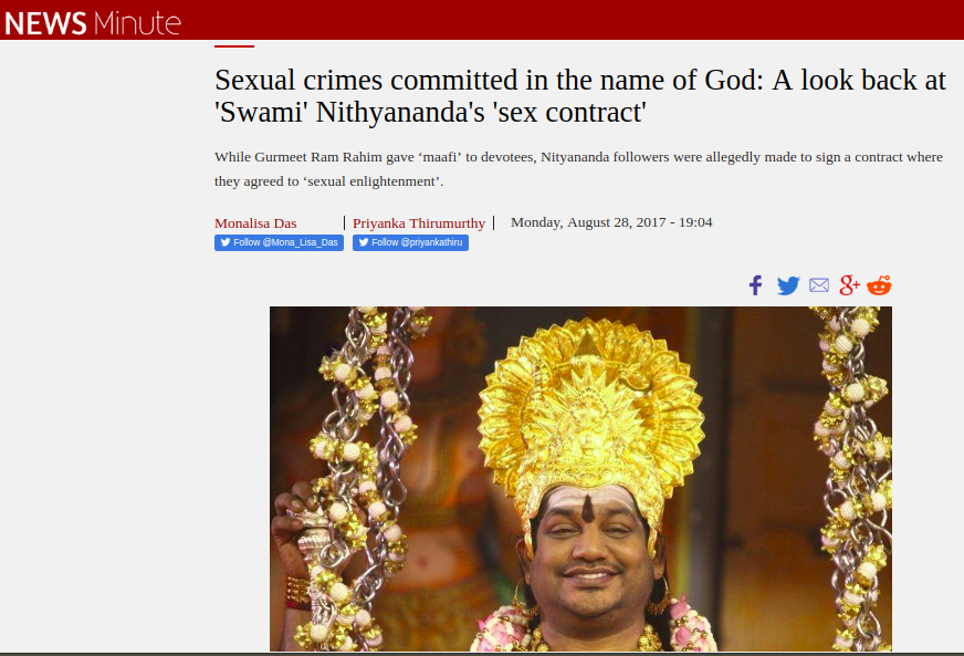 28 Aug 2017_sexual crimes committed in the name of God: a look back at Swami Nithyananda's sex contract