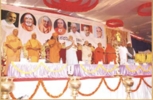 6. Paramahamsa Nithyananda with 9 important spiritual and political leaders