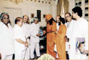 7. With Hon. Dr. Abdul Kalam, the Dr. A.P. J. Kalam, the Former President of India
