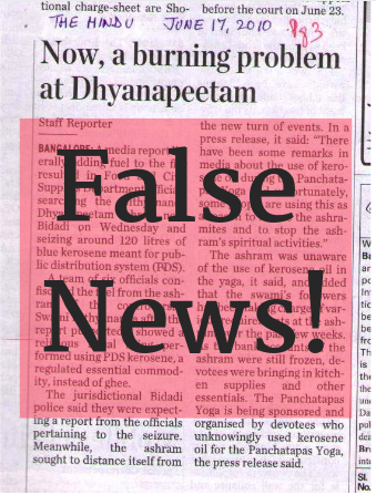 false news